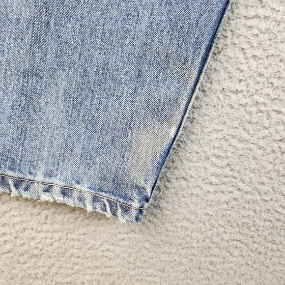 Relaxed Fit Y2K Skater Grunge Denim Pants LEE Jeans Mens 32x30 Blue Straight Leg - Picture 15 of 15